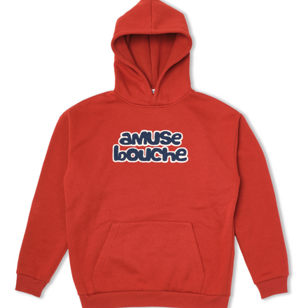 amuse bouche hoodie - terracotta