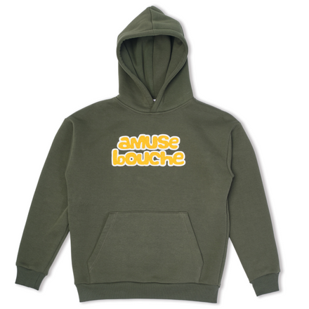 amuse bouche hoodie - olive