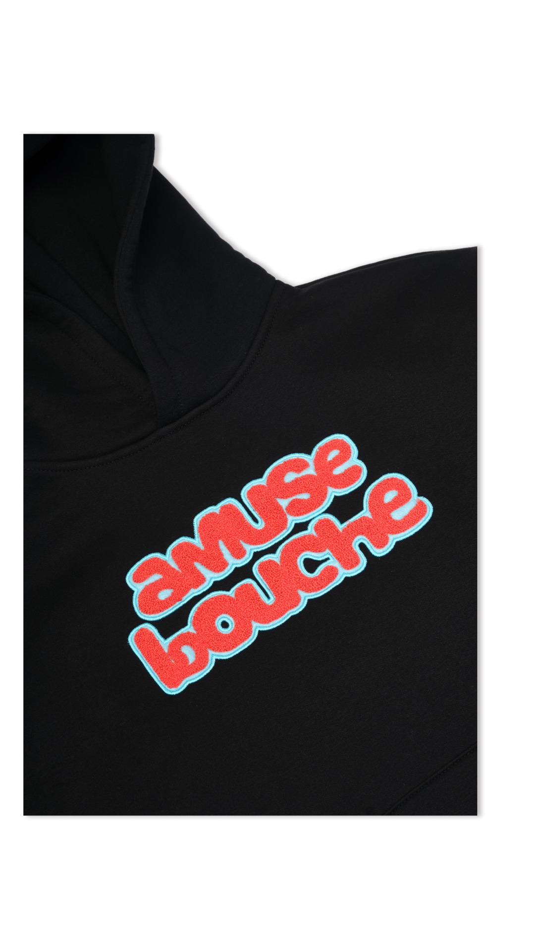 amuse bouche hoodie - black