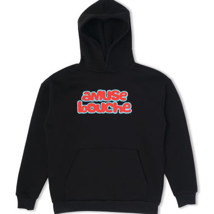amuse bouche hoodie - black