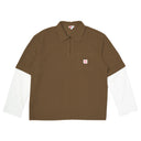 corduroy shirt - brown