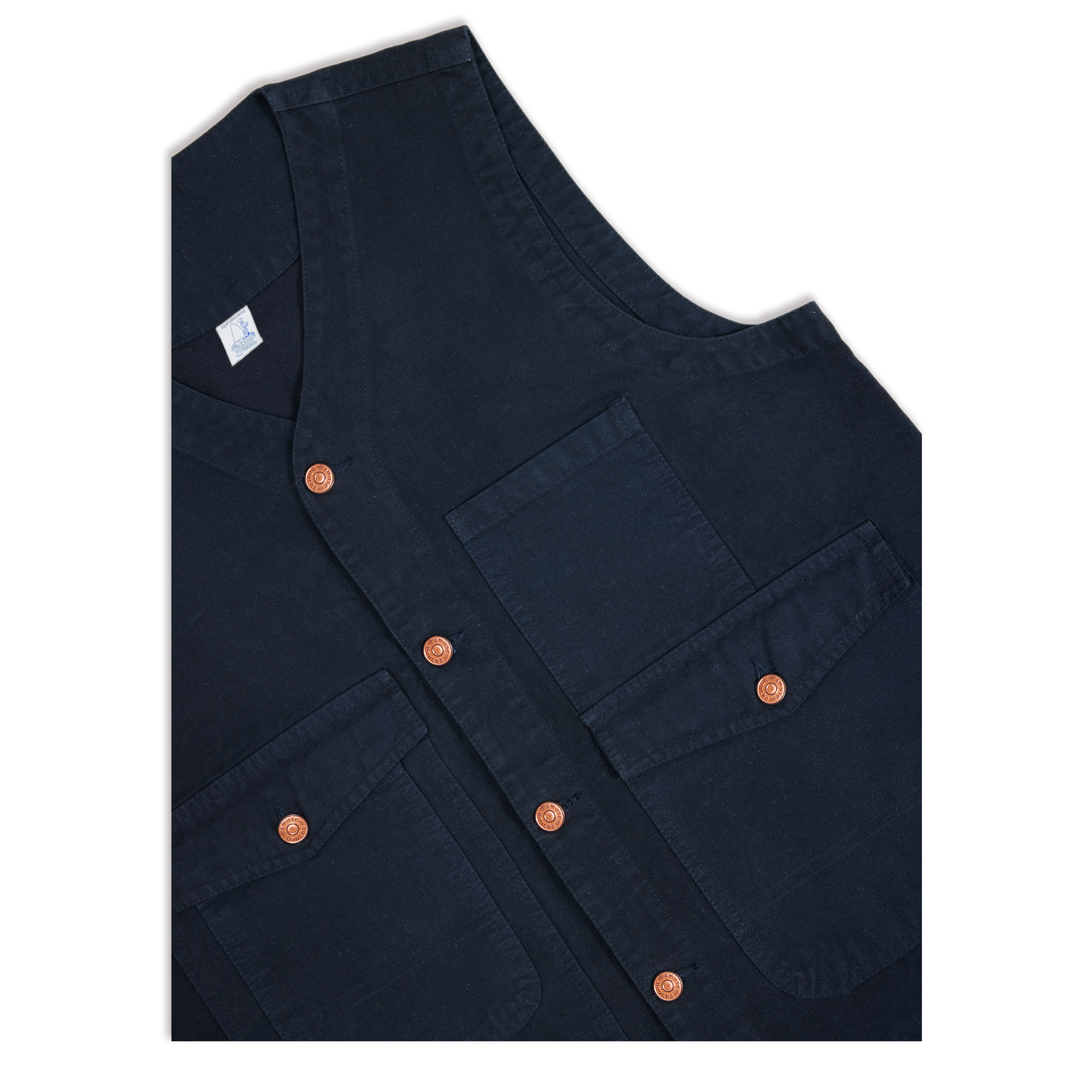 field chef vest - navy
